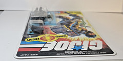 GI Joe Firefly 1983 v1 *RECARD ON REPRO CARD, NOT MOC!* Cobra Near Mint!