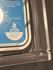 1978 Star Wars Kenner Vintage Sand People 20 Back Tusken Raider + Acrylic Case