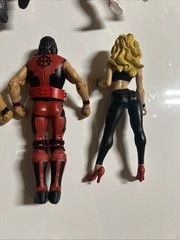 Lot of 10 WWE Wrestling Action Figures Mixed Wrestlers Mattel Jakks Vintage Toys