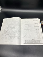 New Caillou Sticker Activity Book 24 Coloring Pages And 2 Sticker Sheets Figure
