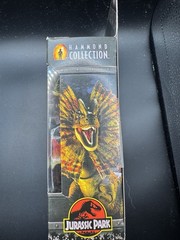 Jurassic Park World Hammond Collection Dilophosaurus Legacy Collection Amber