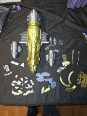Serenity Firefly Class Transport Model 1/200 -17″ W Cockpit And Interior 3d Kit