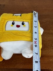 Original Lanky Box Boxy 7″ Stuffed Box Plush Removable Helmet