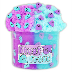 Ghost Frost “Fruit Punch Scented” Icee Slime 8oz – Dope Slimes