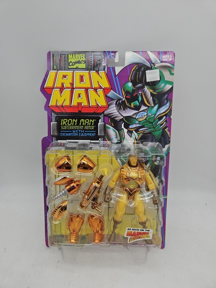 IRON MAN SUBTERRANEAN ARMOR TOY BIZ 1996 NEW FASTSHIP