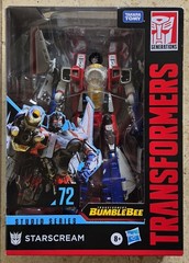 TRANSFORMERS Bumblebee Movie Studio Series 72 Starscream Voyager Class US NEW