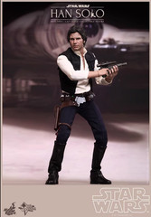 Hot Toys MMS261 Han Solo Star Wars A New Hope 1/6 Harrison Ford (READ)