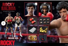 Rocky II Rocky Balboa Boxer DELUXE Edition 1:6 Scale Action Figure by Star Ace