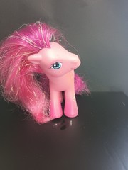 💕🌙 My little pony G3 Midnight Dream 🌙💕 Ombre Pink Purple Tinsel Hair Stars