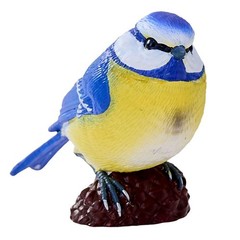European Blue Tit Enthusiast Approx 5 cm Height Mojo Fun 381129