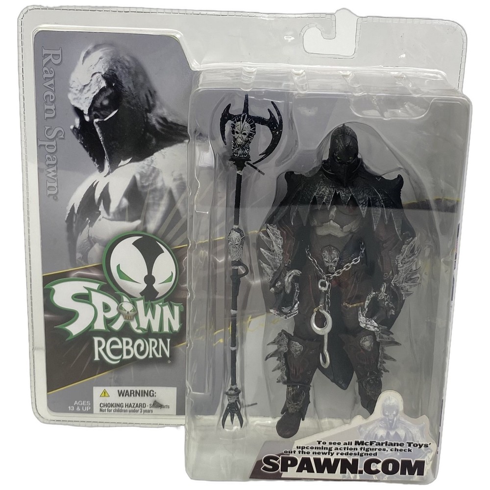 Spawn Reborn Raven Spawn Action Figure 2003 McFarlane Toys Sealed New