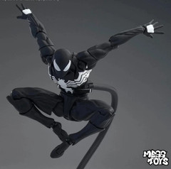 CT Toys Messtoys Symbiote Spider-Man Black Spider Action Figure Boxed (US STOCK)