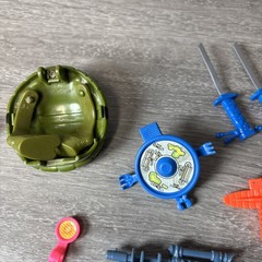 Teenage Mutant Ninja Turtles TMNT Weapons Accessories Lot Vintage 1980s 1990s