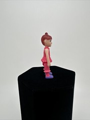 Mini pink doll ponytail girl toy figure 2.5 In…55