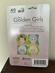 The Golden Girls Dorothy Zbornak 3.75-Inch Retro Action Figure TV Collectible