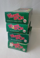 MEGO Wizard of Oz DOROTHY, SCARECROW, TIN MAN, LION 8″ Figure DOLLS LOT of 4 BOX