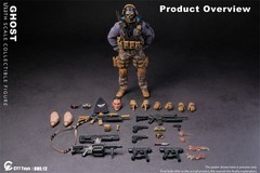 Ready! New CY7-TOYS 1/12 The Ghost Male Soldier 6″ Collectible Action Figure