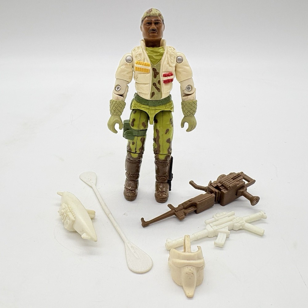 G.I. Joe Stalker Tundra Ranger 3.75″ Action Figure Vtg 1989 GI Joe New O-Ring