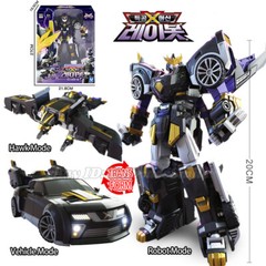 MINIFORCE X RAY Ranger Hawk Mecha Vehicle Transforming Robot Machine Car Toy 7″