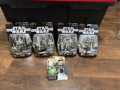 Star Wars Lot of 5 Sealed Clone Troopers Appo Elite Corps Saga Collection