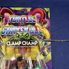 TURTLES of GRAYSKULL CLAMP CHAMP Figure TMNT MOTU Mattel 2024 NEW