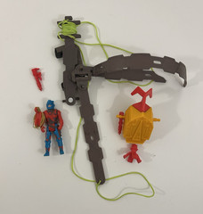 Kenner 1987 Sky Commanders ASCENDER w/ Commander Jack Reiley (Complete, READ)