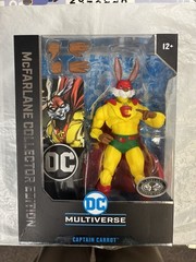 NEW McFarlane Toys DC Multiverse Captain Carrot 7″ Platinum Edition Chase Figure
