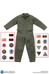 1/6 Scale Top Gun – US Navy Fighter F-14 Pilot Accessory Set – MINT IN BOX