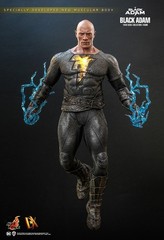 1/1 NEW Hot Toys Black Adam W/ SEAMLESS USB LIGHT KIT THAT PROTECTS SUIT DX29