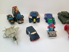 Lot of 12 Vintage 1980s Bandai Go Bots