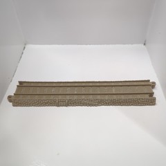 Thomas The Train Gullane Track 8.5″ Tan Straight Replacement Part Rails On Side