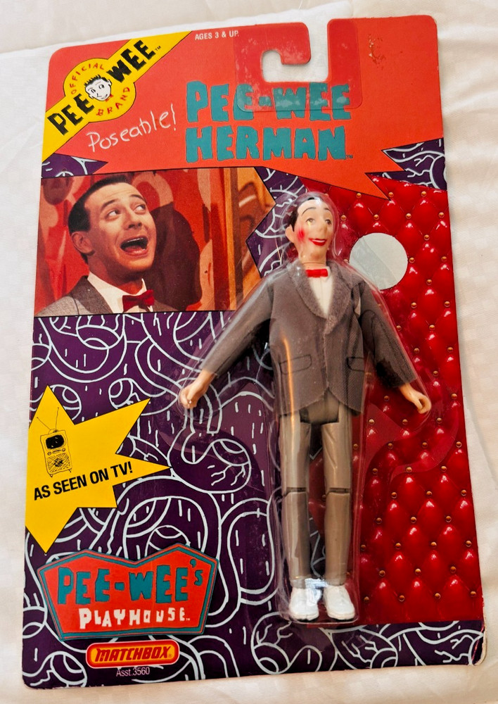 Pee-Wee Herman figure Pee-Wee’s Playhouse 1988 NEW in BOX!