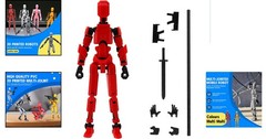 Titan 13 3D Printed Action Figure – Fully Articulated Customizable Robot Toy