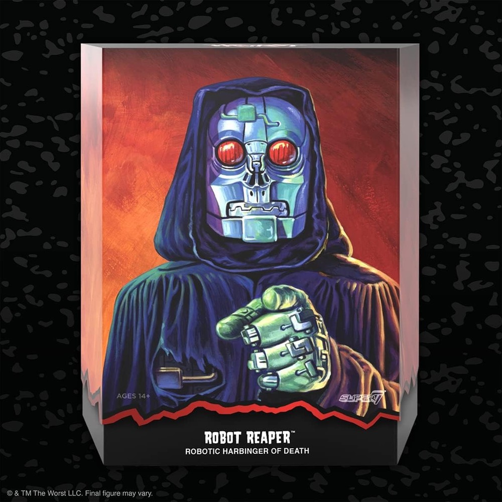 Robot Reaper 7″ Action Figure Super7 Ultimate Collectible Retro Toy Display GIFT