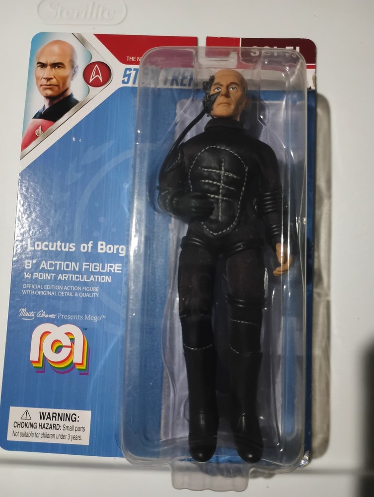 MEGO Sci-Fi Star Trek Locutus Of Borg 8-inch Figure – New/Sealed