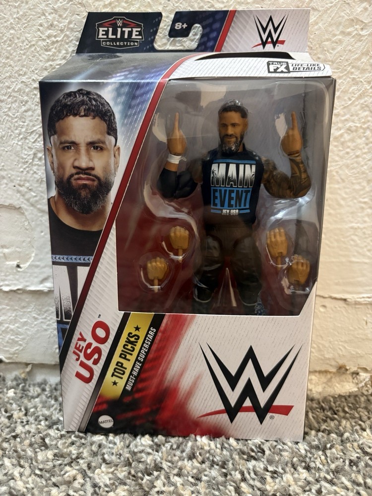 WWE Mattel Elite Jey Uso Wrestling Figure