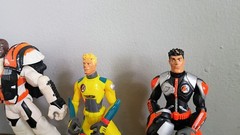 Hasbro 2005 Action Man ATOM Alpha Teens On Machines Lot 4 Figures w/ Accessories