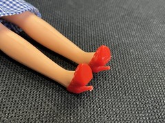 VTG 1988 MULTI TOYS Wizard Of Oz 10” DOROTHY (Judy Garland) DOLL & *Red Shoes*