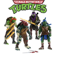 🐢 12CM 2014 Ninja Turtle Action Figures | TMNT Leonardo Donatello Michelangelo