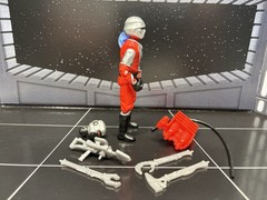 Black Major Cobra Techno Viper AVAC Version GI Joe O-Ring Complete Figure