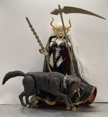 Lady Death Plastic 7″ Action Figure Dark Alliance Series ll 2 Snarl W/wolf