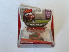 DISNEY WORLD OF CARS RACING SPORTS NETWORK TIMOTHY TWOSTROKE #1/8