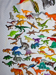Lot of 130+ Plastic Rubber Dinosaurs 1 Battery Operated & Vintage Animals
