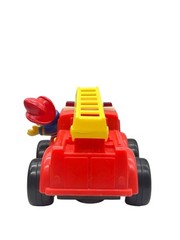 Tyco Preschool Sesame Street Bert Fire Truck Push Powered Vintage Toy With Sound