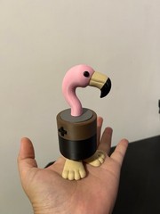 Italian Brainrot – Flamenquini Batterini Figurine Toy Articulated Kids & Adults
