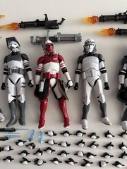 STAR WARS Black Series COMMANDER THORN And BONUS Wolffe Clone Troopers JOV 3.0