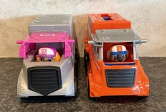 Paw Patrol Big Truck Pups Set of 7 -7 Pup Figures & 7 Big Trucks Rigs