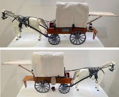 1:8 Scale Chuck Wagon Set, Accessories, Gabriel Toys Horse for Lone Ranger