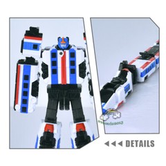 Tobot V Galaxy Detectives Power Train Transforming Vehicles Robot Figure Toy
