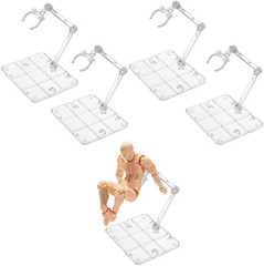 Adjustable Action Figure Stand for 6-8″ Figures Multi-Pack Display Holder